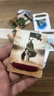 ۹ عدد گیفت کش مو طرح حضرت رقیه